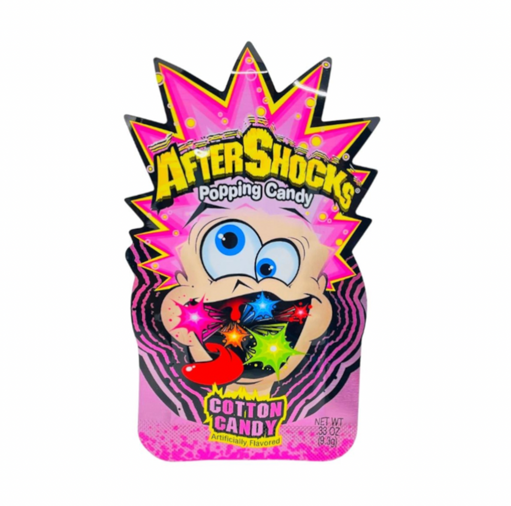 AfterShocks Popping Candy Cotton Candy 9.3g - Sugar Box