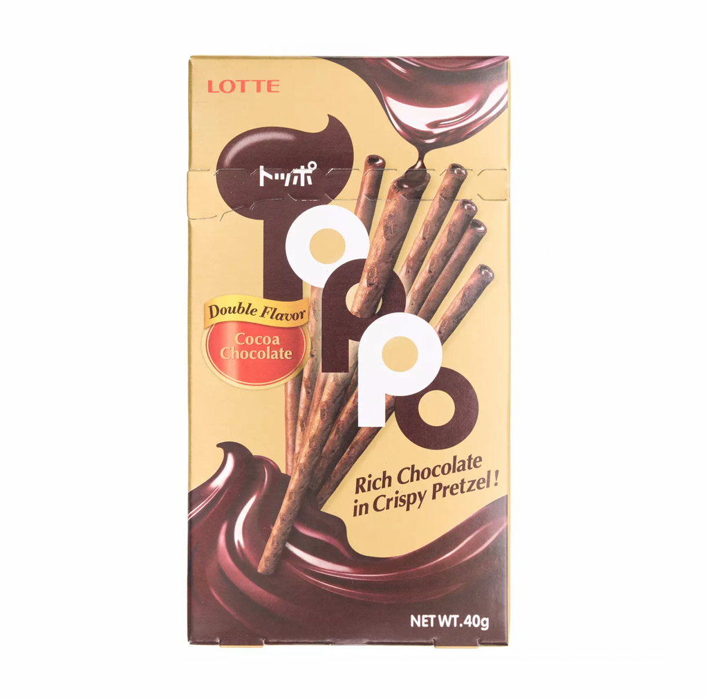 Toppo Cacao Chocolate 40g - Sugar Box
