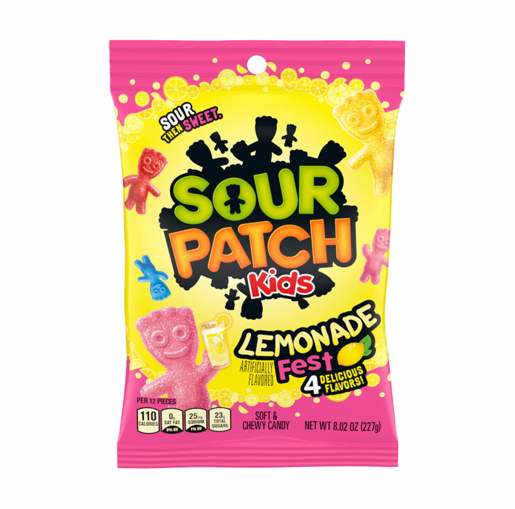 Sour Patch Kids Lemonade Fest 227g - Sugar Box