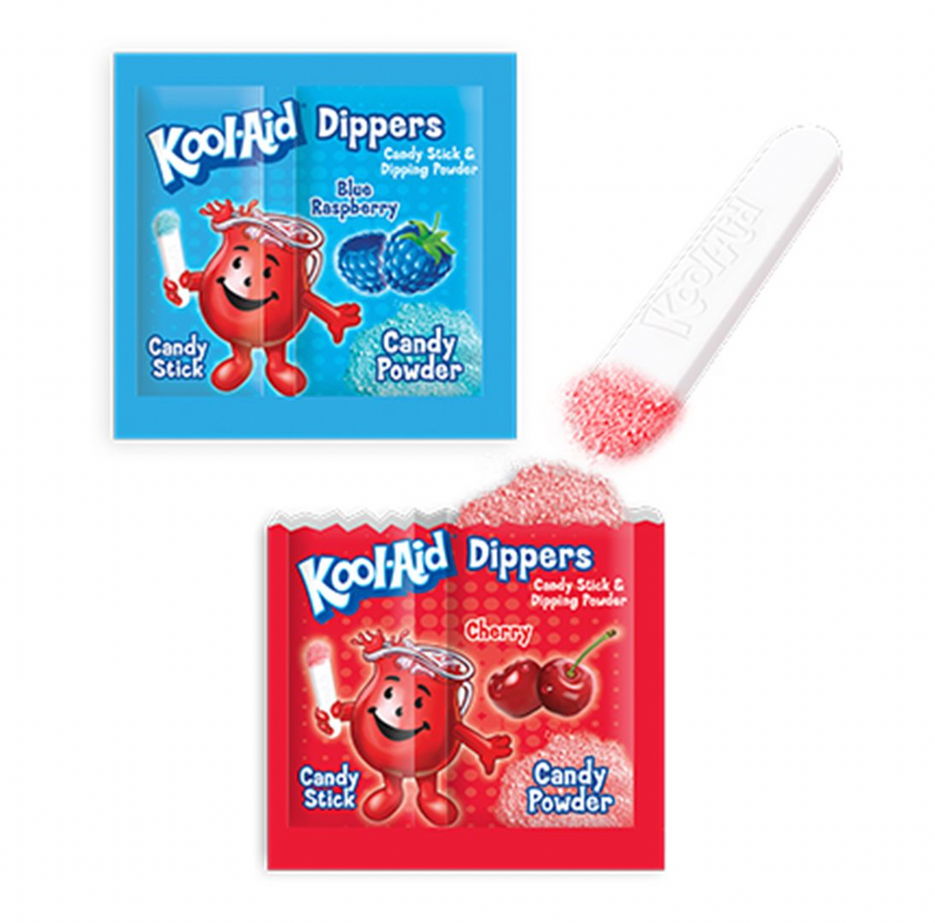 Kool Aid Dippers Blue Raspberry / Cherry 60g - Sugar Box