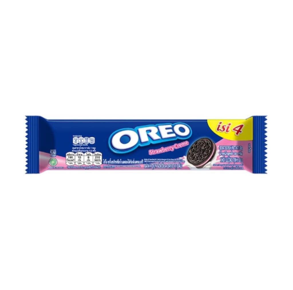 Oreo Strawberry Snack Size 36.8g - Sugar Box