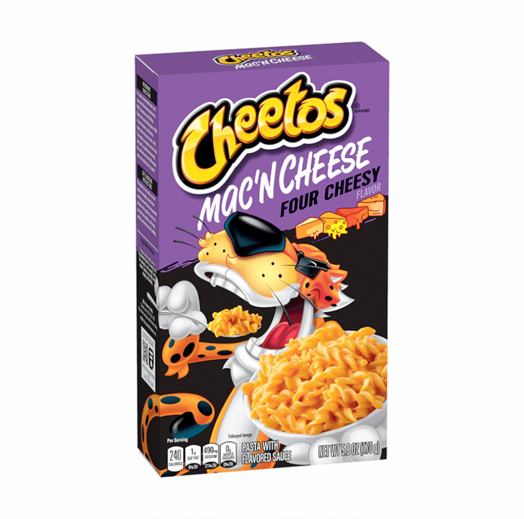 Cheetos Four Cheesy Mac N Cheese Box 170g - Sugar Box