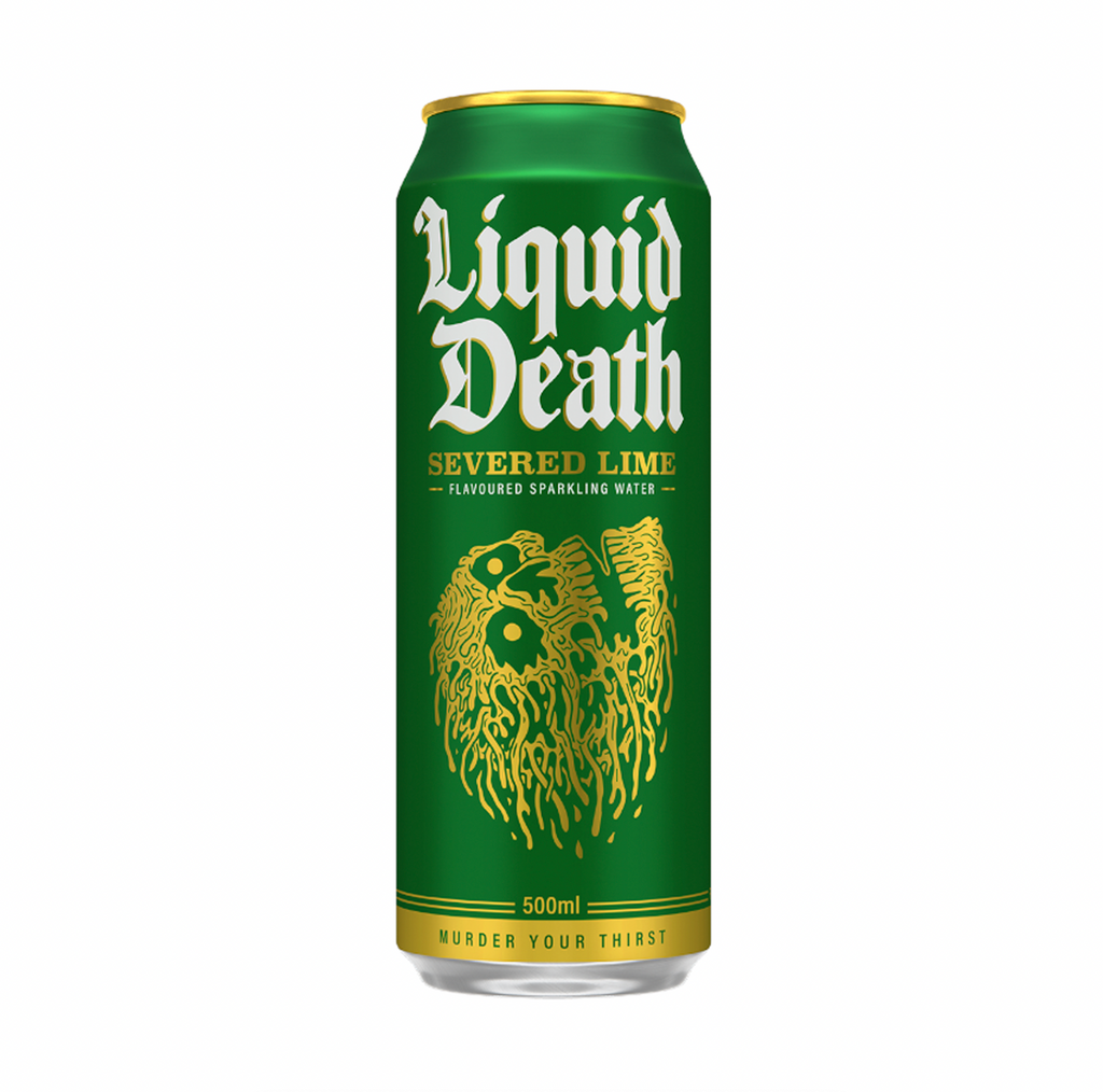 Liquid Death Sparkling Severed Lime 500ml - Sugar Box