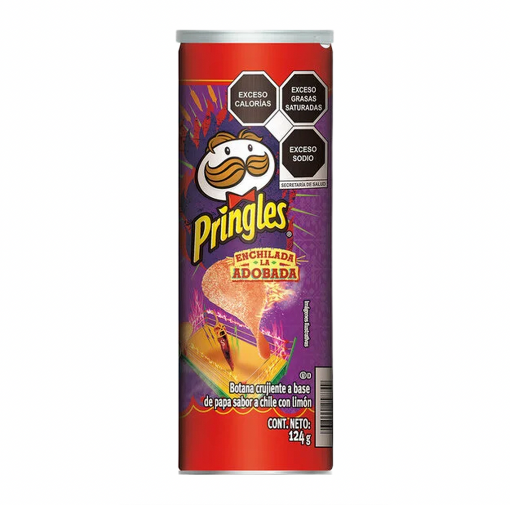 Pringles Adobadas 124g (MEXICAN) - Sugar Box