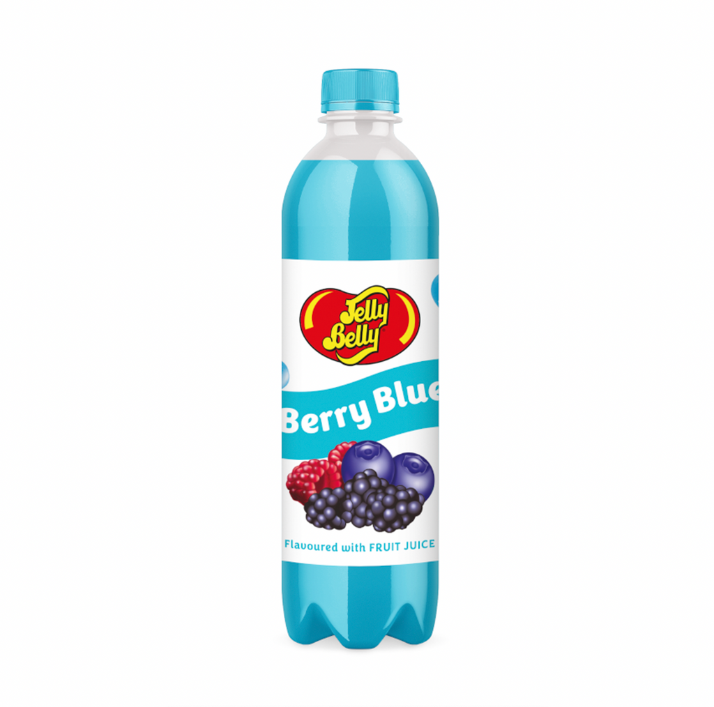 Jelly Belly Berry Blue Soda 500ml - Sugar Box