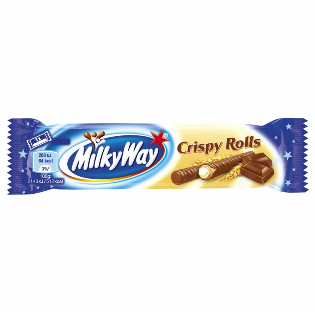 Milky Way Crispy Rolls 25g - Sugar Box