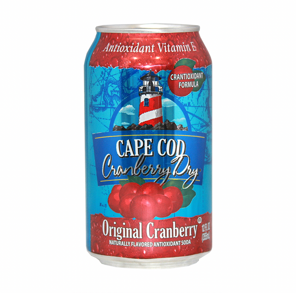 Polar Soda Cape Cod Cranberry 355ml - BEST BEFORE DATED JULY '23 - Sugar Box