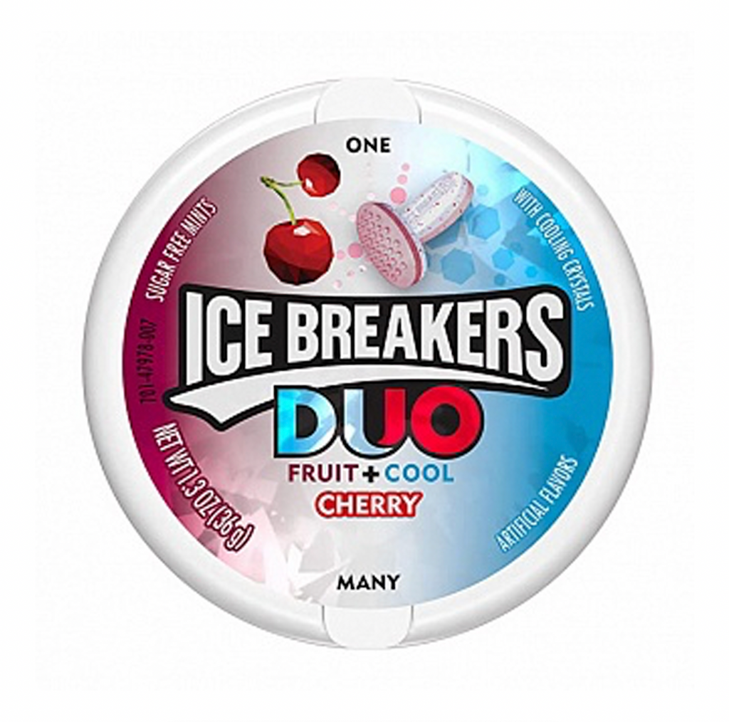 Ice Breakers DUO Cherry 36g - Sugar Box