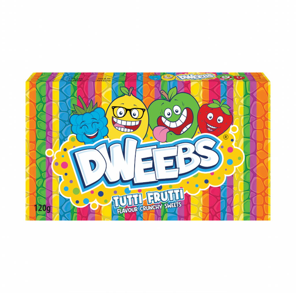 DWEEBS Tutti Frutti Theatre Box 120g - Sugar Box