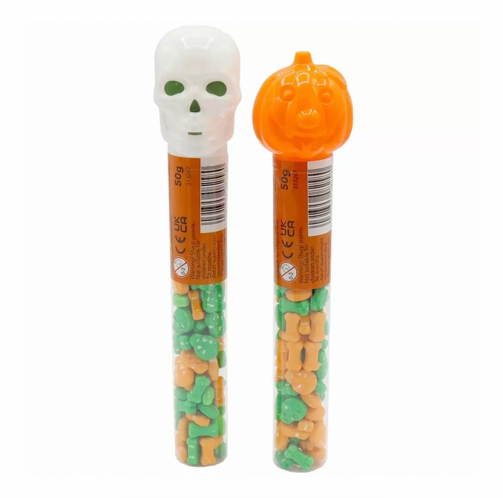 Candy Realms Spooky Tubes 50g - Sugar Box