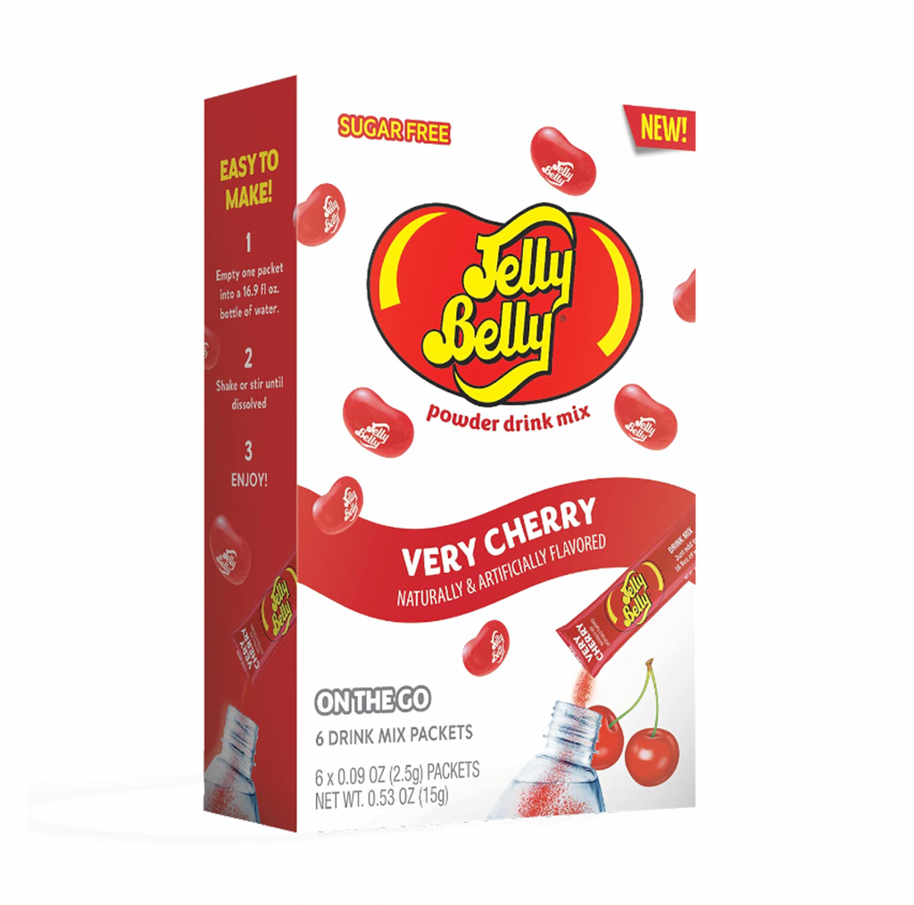 Jelly Belly On The Go Very Cherry Drink Mix 15g - Sugar Box