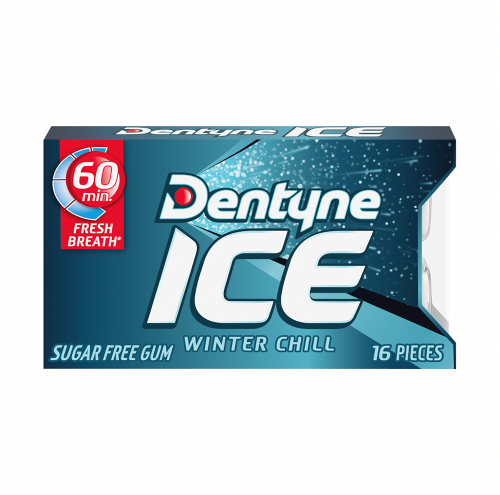 Dentyne Ice Gum Winter Chill 16 Piece - Sugar Box