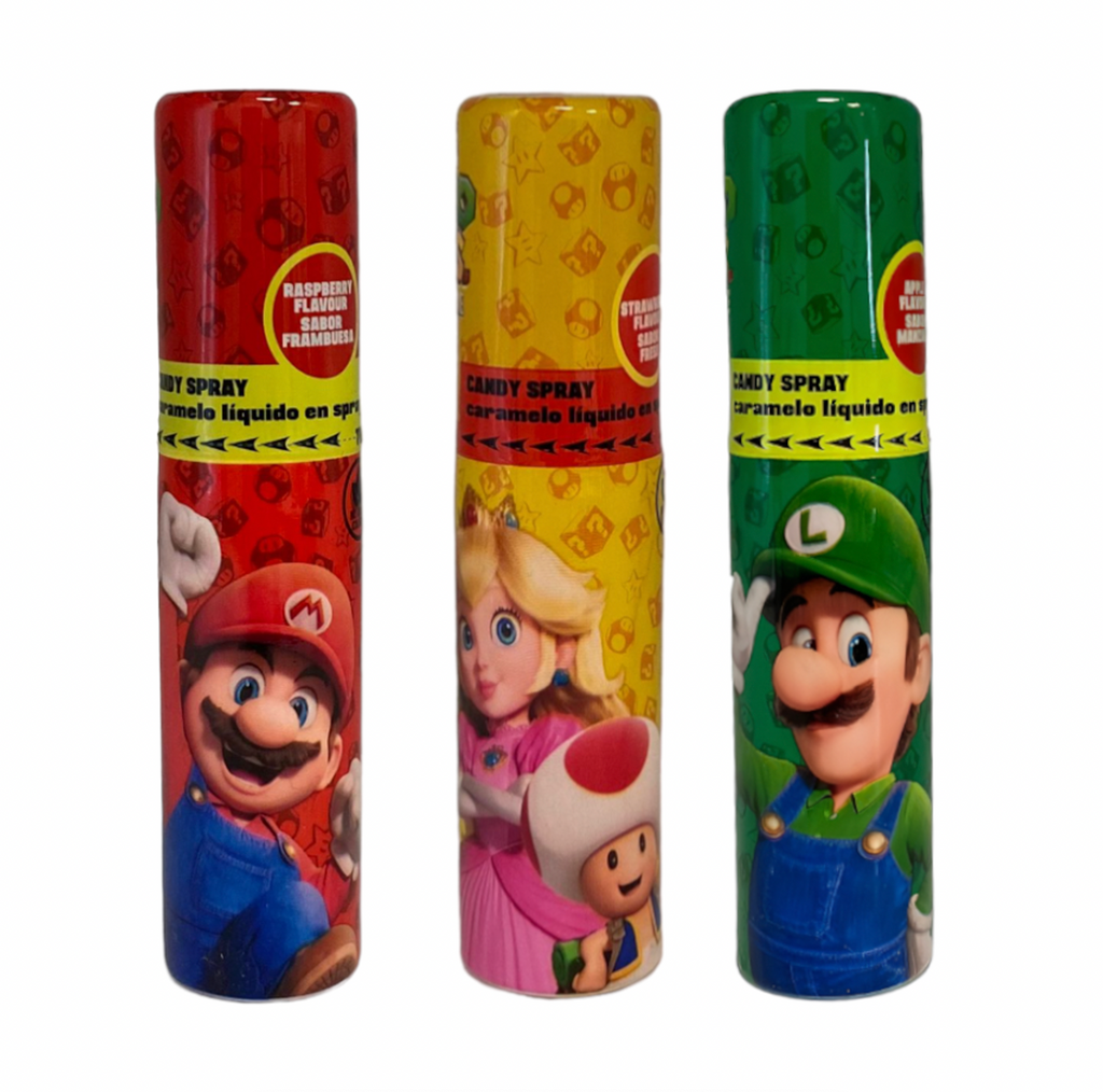 Super Mario Bros Candy Spray 25ml - Sugar Box