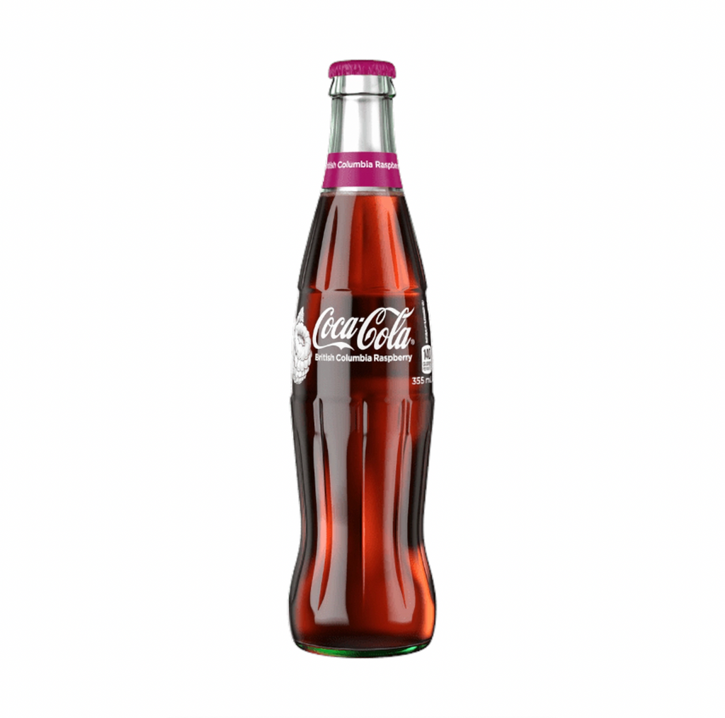 Coca Cola British Columbia Raspberry 355ml - Sugar Box