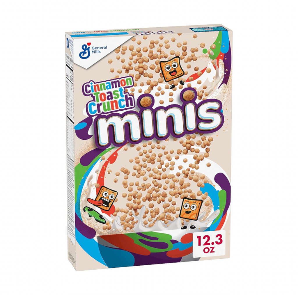 General Mills Cinnamon Toast Crunch Minis Cereal 348g - Sugar Box