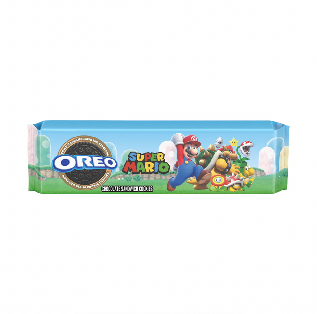 Oreo Super Mario Bros Double Stuff Cookies 88g - Sugar Box