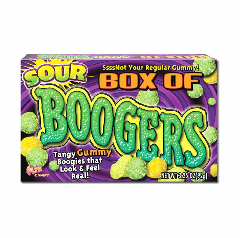 Flix Sour Box of Boogers Theatre Box 85g - Sugar Box