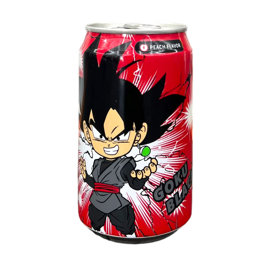 Ocean Bomb & Dragon Ball Super-Peach (Goku Black) 330ml - Sugar Box