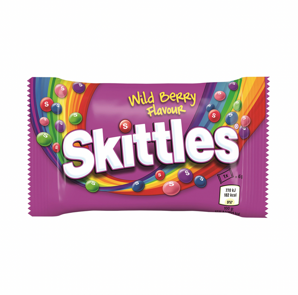 Skittles Wild Berry 45g (UK) - Sugar Box