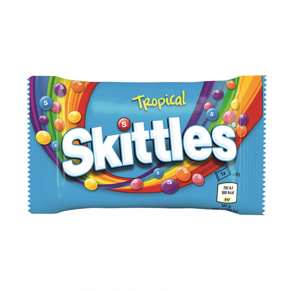 Skittles Tropical 45g (UK) - Sugar Box
