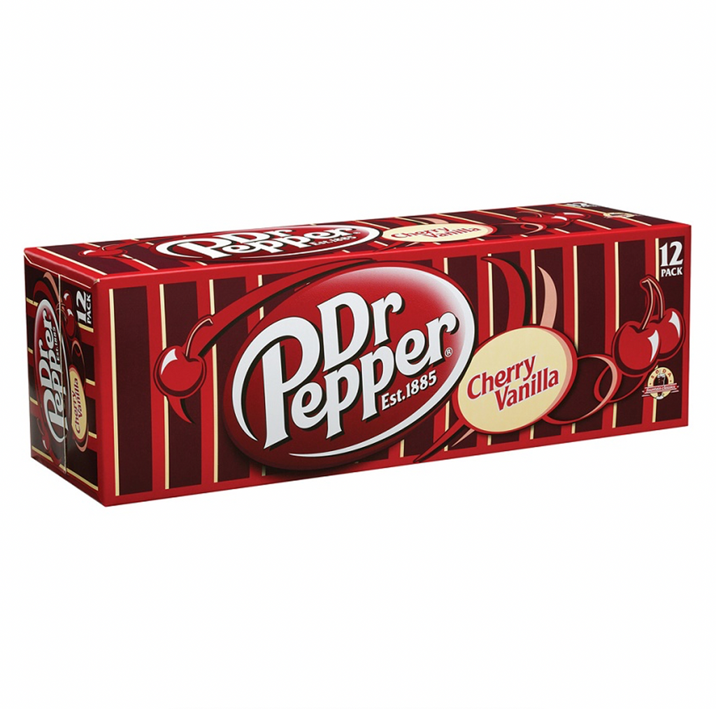 Dr Pepper Cherry Vanilla 12 x 355ml - Sugar Box