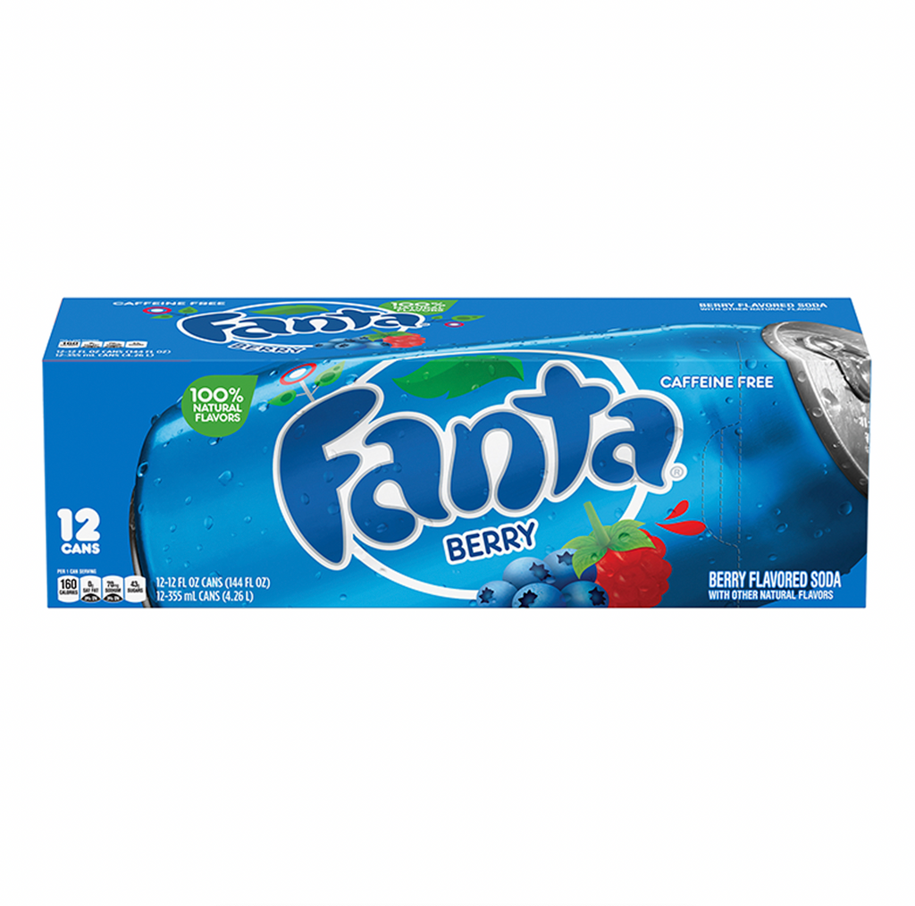 Fanta Berry 12 x 355ml - Sugar Box