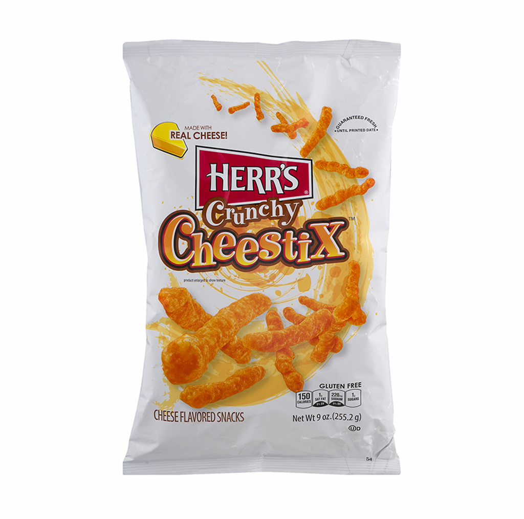 Herr's Crunchy Cheestix 227G - Sugar Box