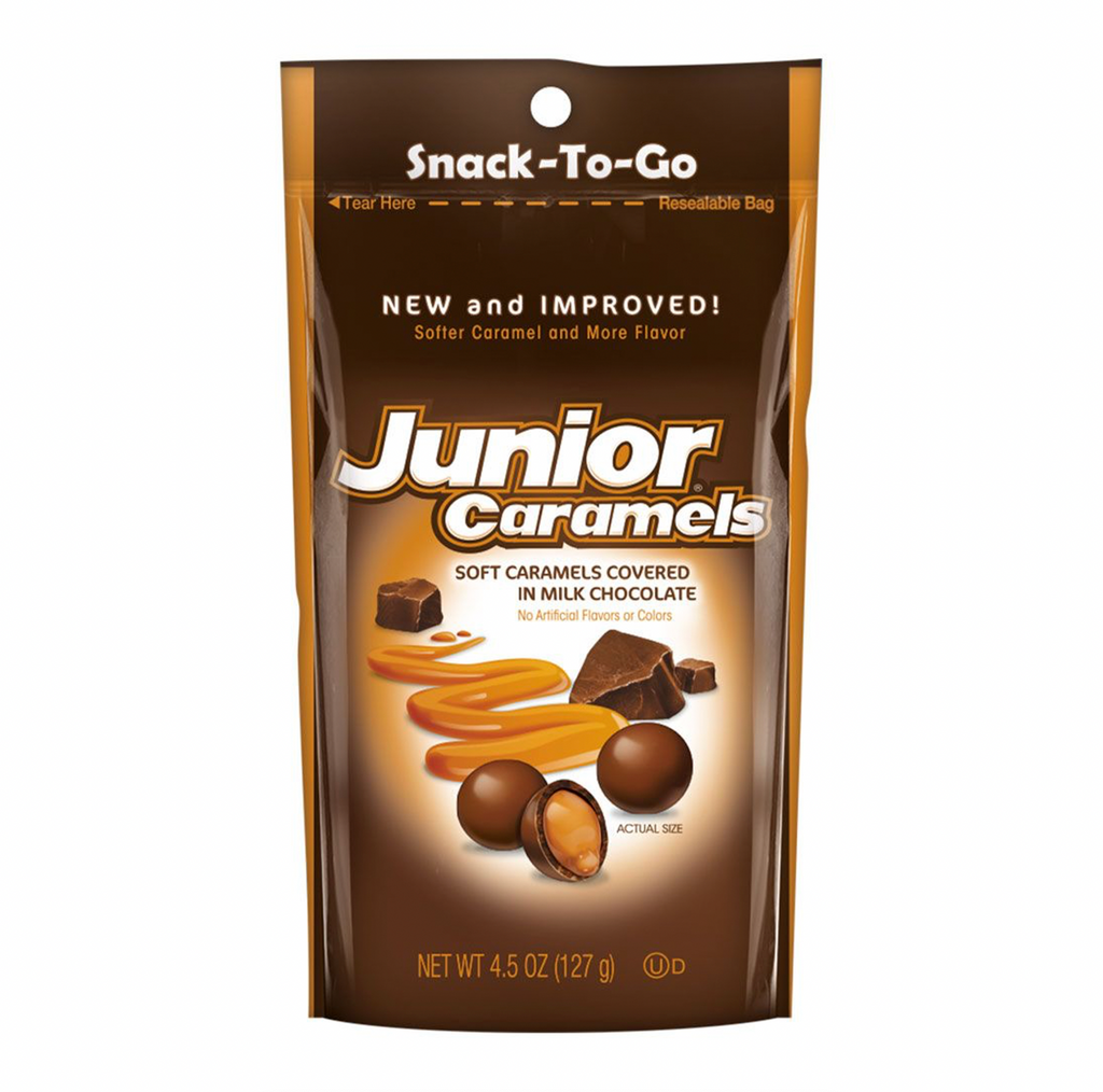 Junior Caramels Share Bag 127g - Sugar Box
