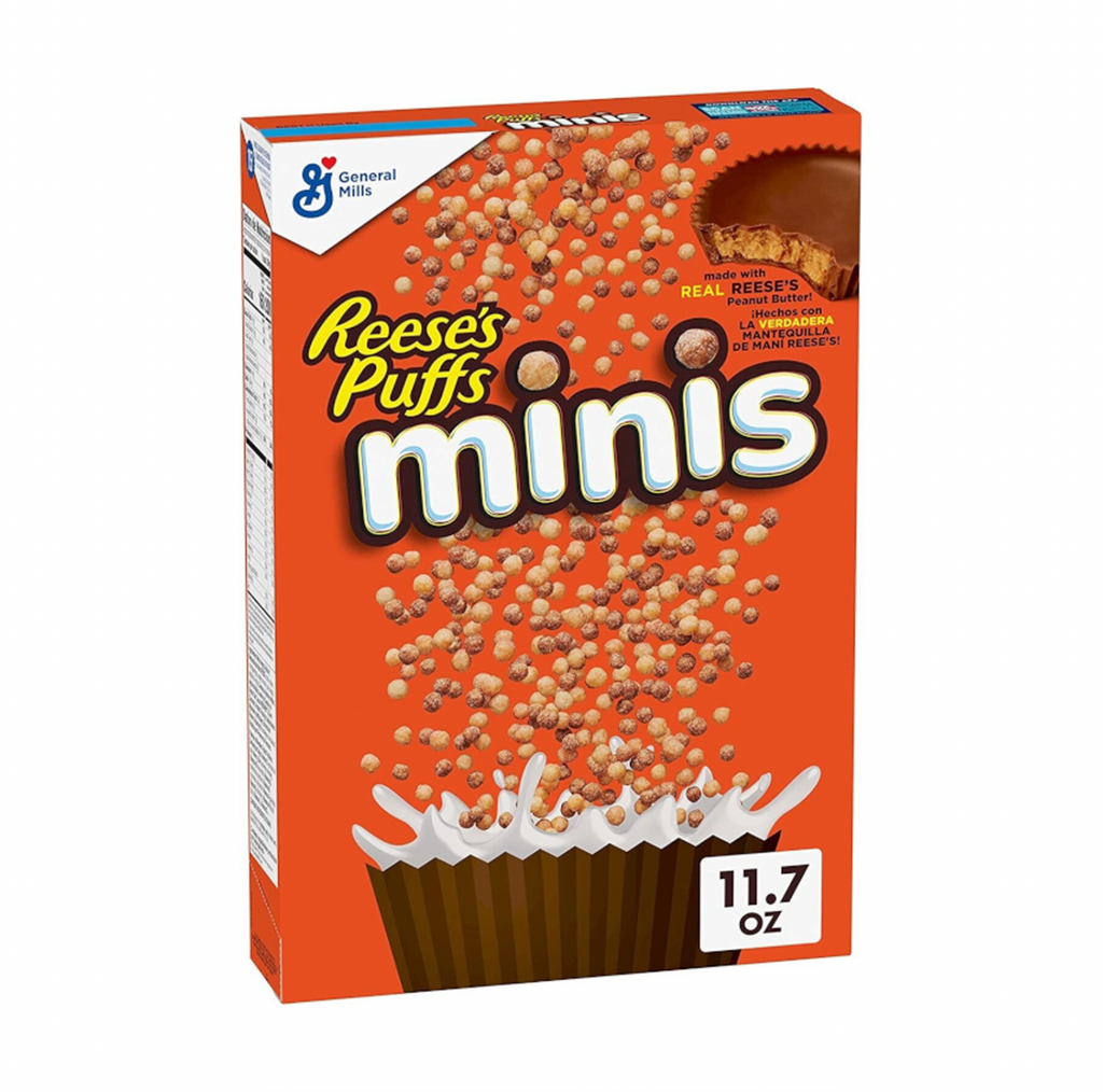 General Mills Reeses Puffs Minis Cereal 331g - Sugar Box