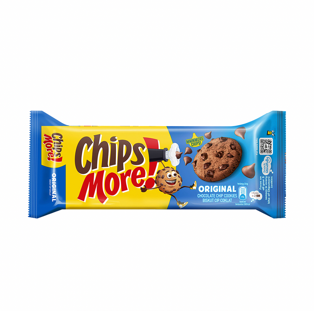Chipsmore Original Chocolate Chip Cookies 153g (Malaysia) - Sugar Box