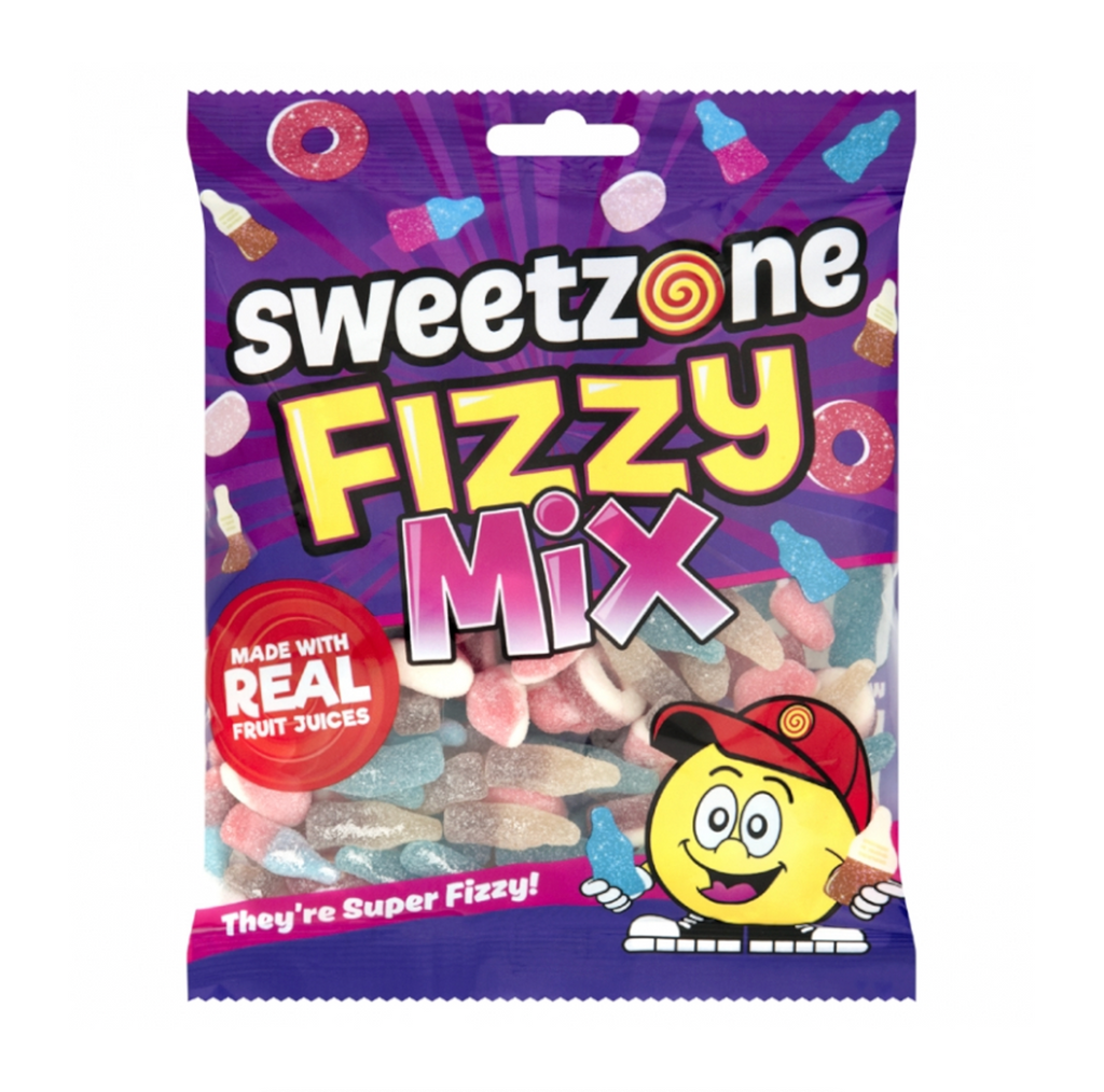 Sweetzone Fizzy Mix 180g - Sugar Box