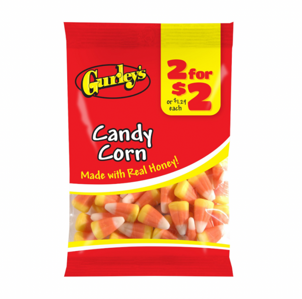 Gurley's Candy Corn Peg Bags 85g - Sugar Box