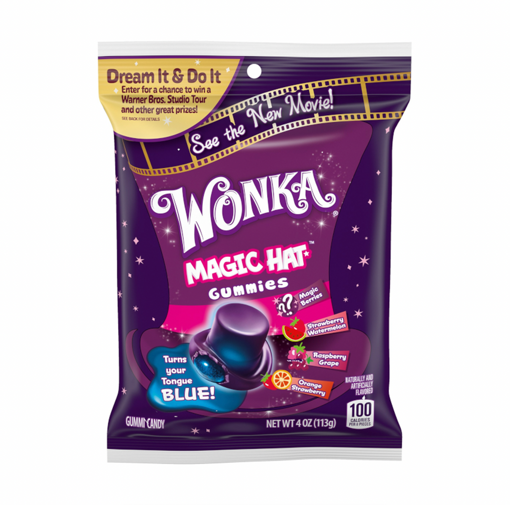 Wonka Magic Hat Gummies 113g - Sugar Box