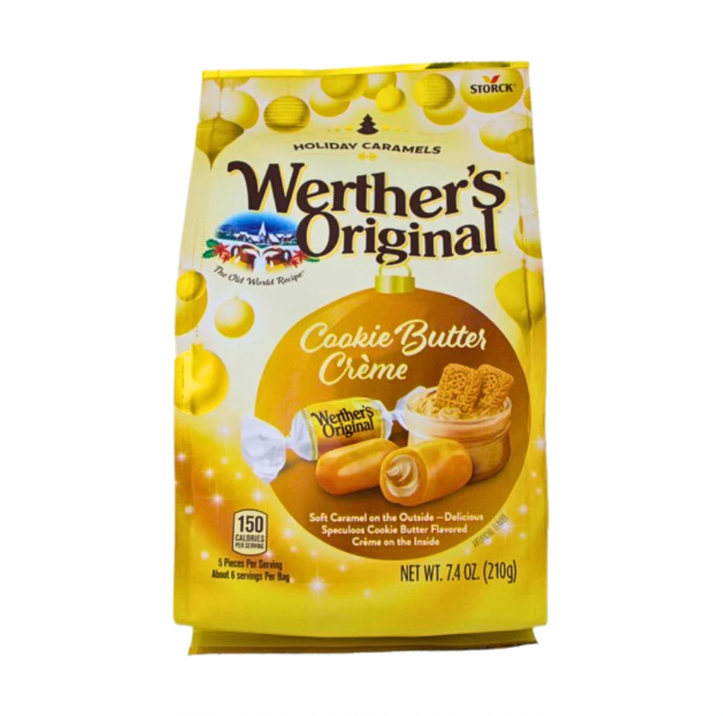 Werther's Original Cookie Butter Creme Caramels 210g - Sugar Box