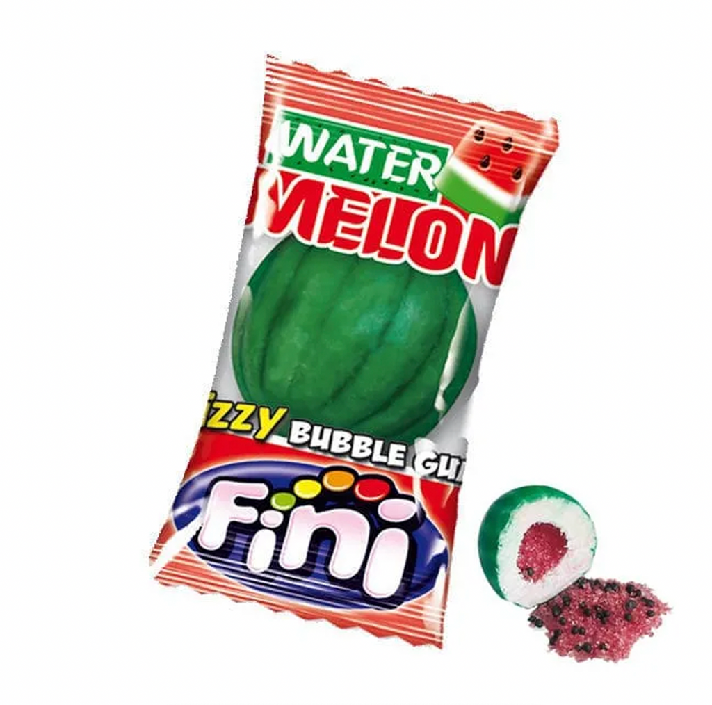 Fini Watermelon Fizzy Bubblegum Single - Sugar Box