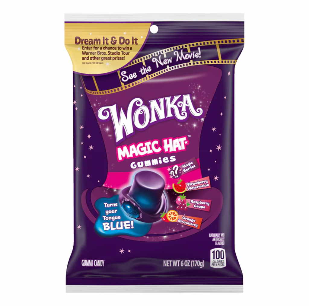 Wonka Magic Hat Gummies 170g - Sugar Box