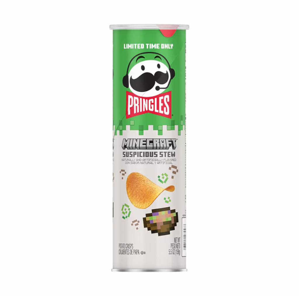 Pringles Limited Edition Minecraft Suspicious Stew 158g - Sugar Box