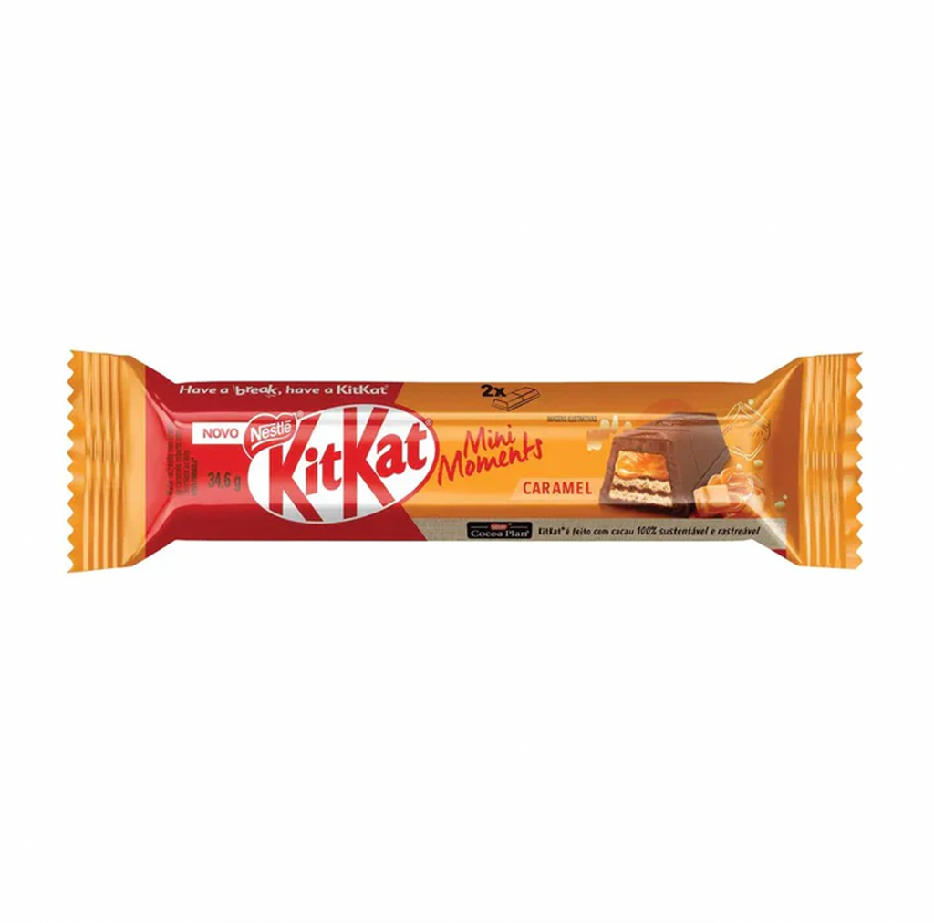 KitKat Caramel 34.6g (Brazil) - Sugar Box