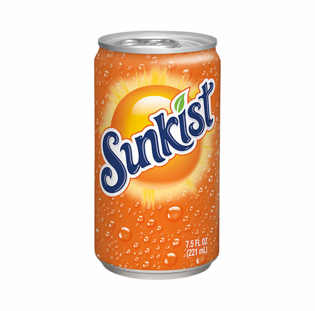 Sunkist Orange 221ml - Sugar Box