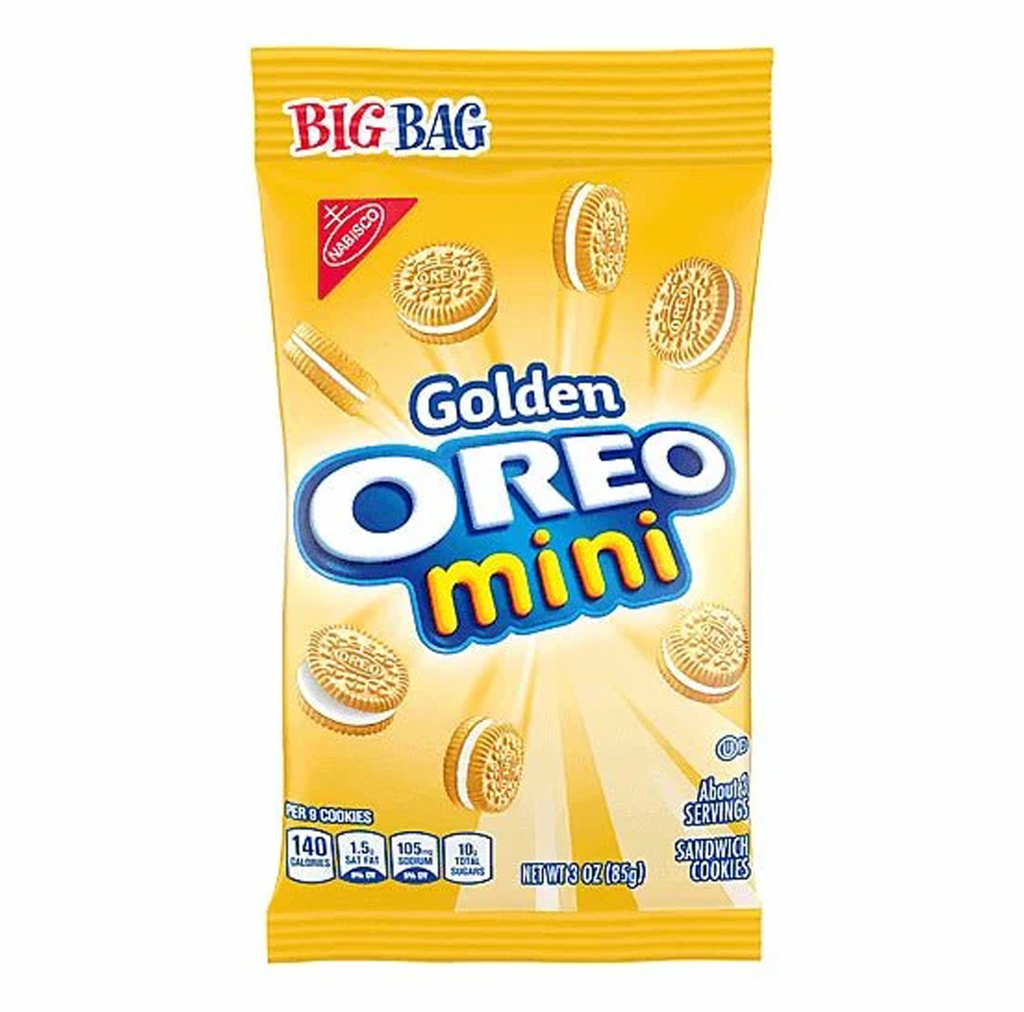 Oreo Golden Minis Peg Bag 85g - Sugar Box