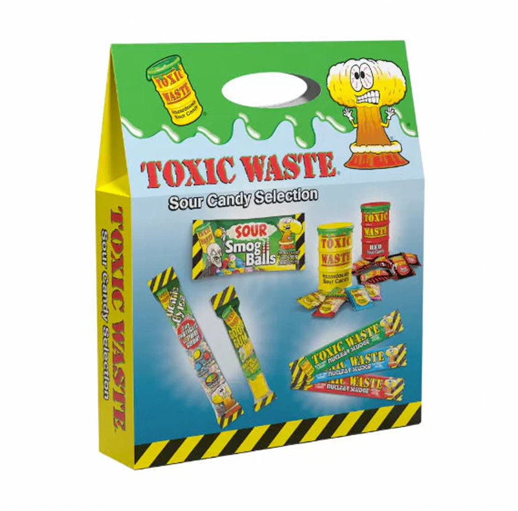 Toxic Waste Sour Candy Selection Box 295g - Sugar Box