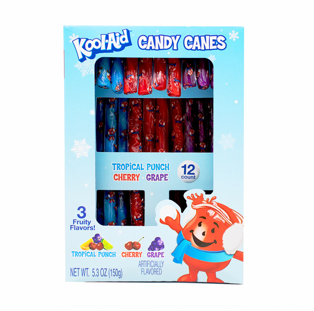 Kool Aid Candy Canes 150g - Sugar Box