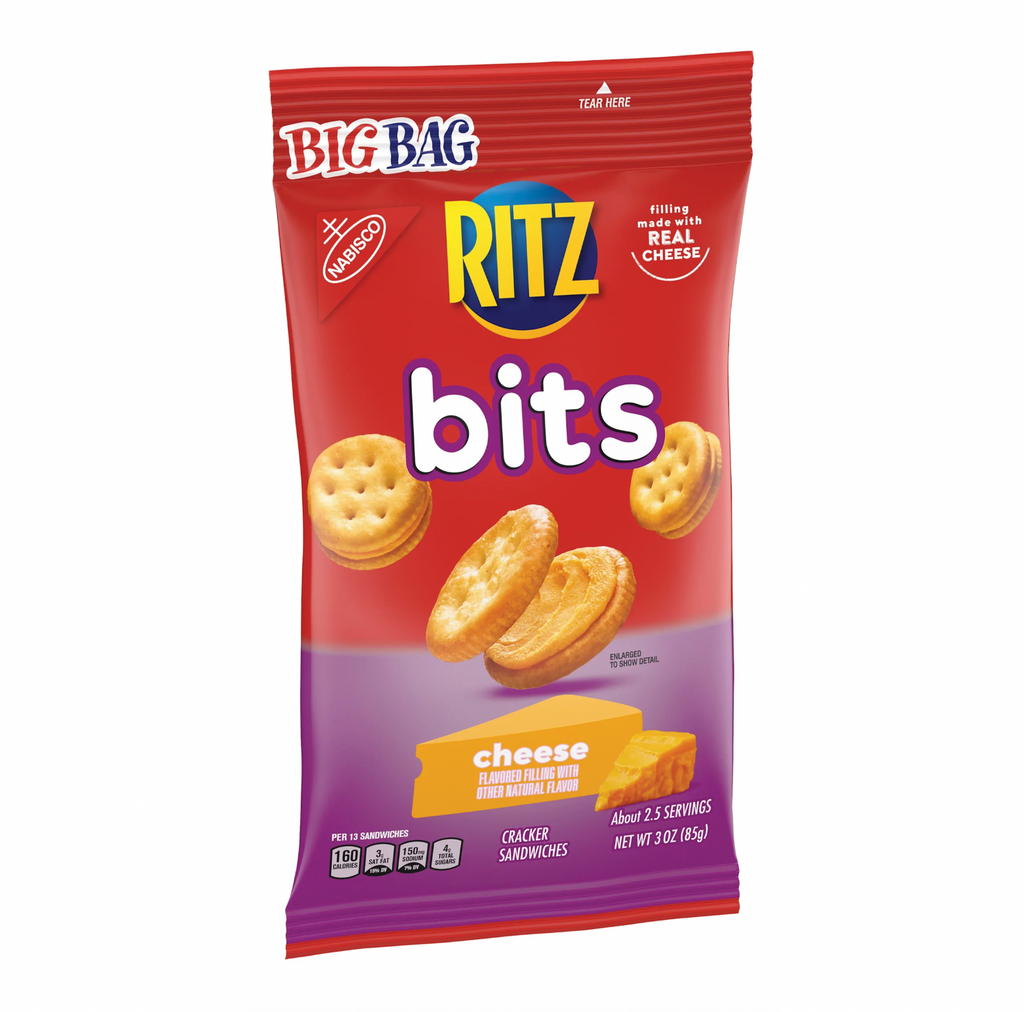 Ritz Bits Cheese Sandwich Bag 85g - Sugar Box
