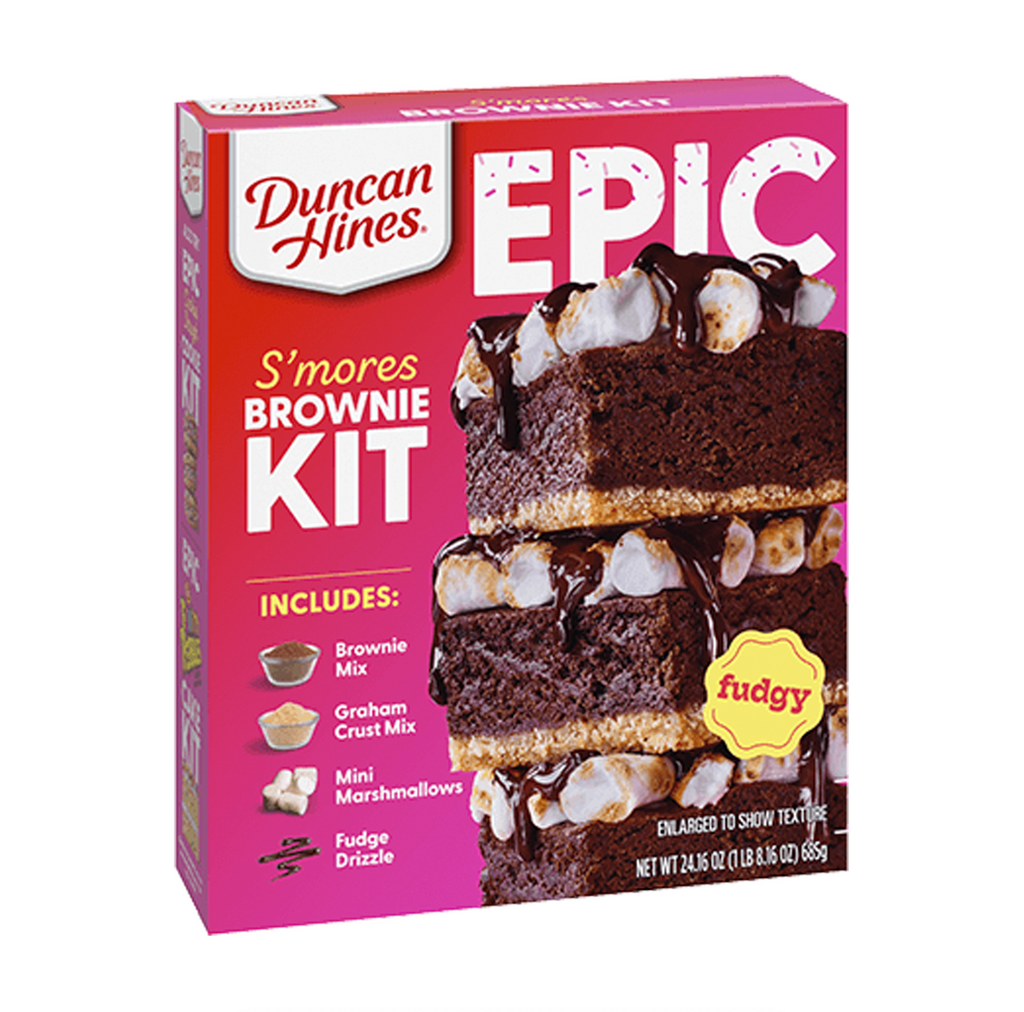 Duncan Hines Epic Brownie Kit S'mores 685g - Sugar Box