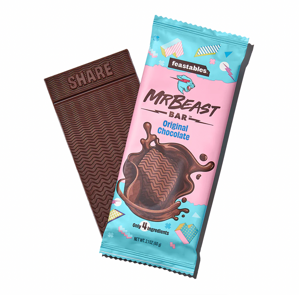 Feastables MrBeast Original Chocolate Bar 60g - Sugar Box