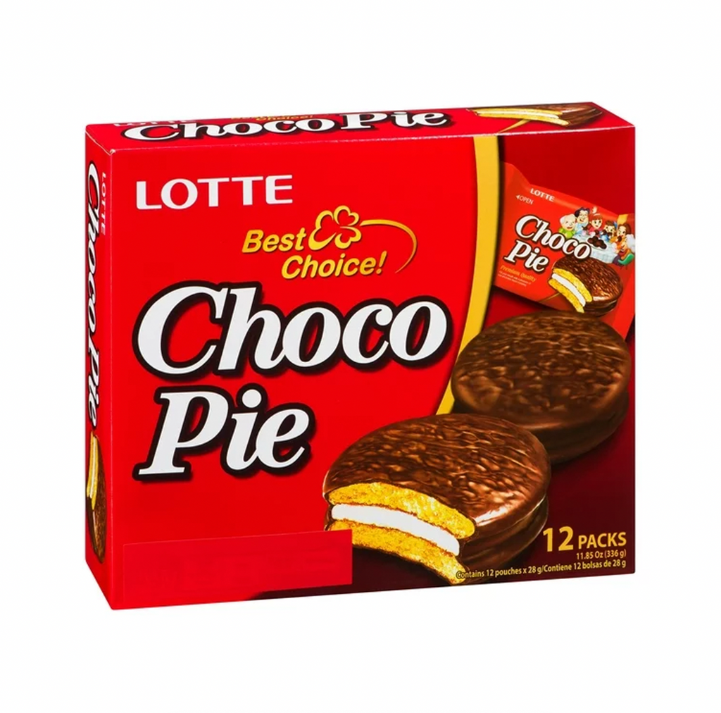 Lotte Choco Pie 12 Pack 336g - Sugar Box