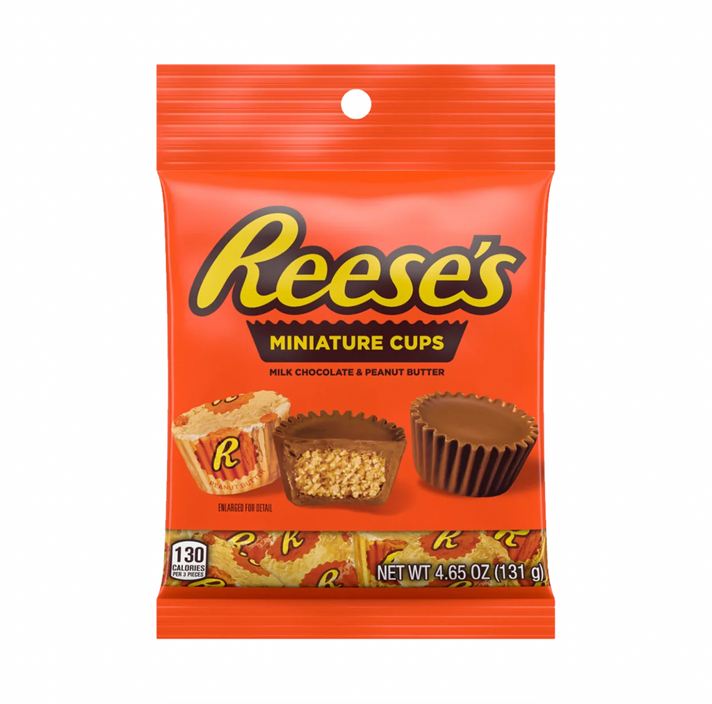 Reese's Miniature Cup Peg Bag 131g - Sugar Box