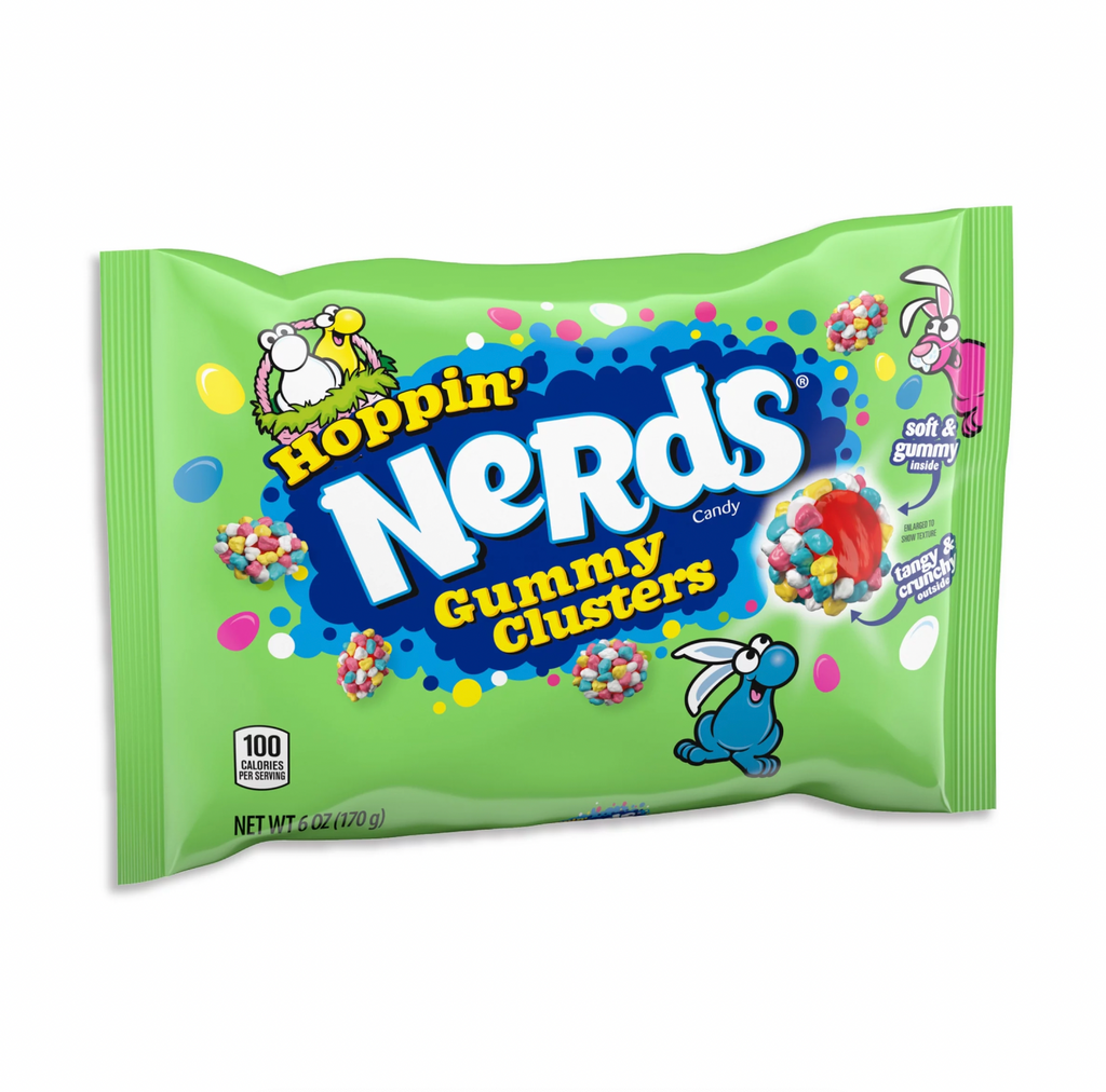 Nerds Easter Hoppin' Gummy Clusters 170g - Sugar Box