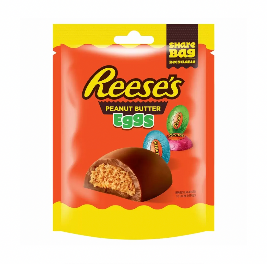 Reese's Peanut Butter Eggs Pouch 170g - Sugar Box