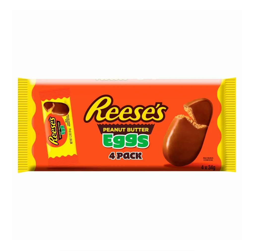 Reese's Peanut Butter Egg 4 Pack 136g - Sugar Box